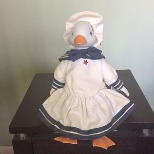 Royal Heirloom Sailor Girl Collector Duck-Vintage
